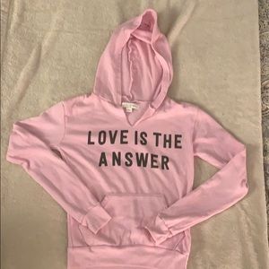 Spiritual Gangsta Pink “Love is the Answer” Hoodie